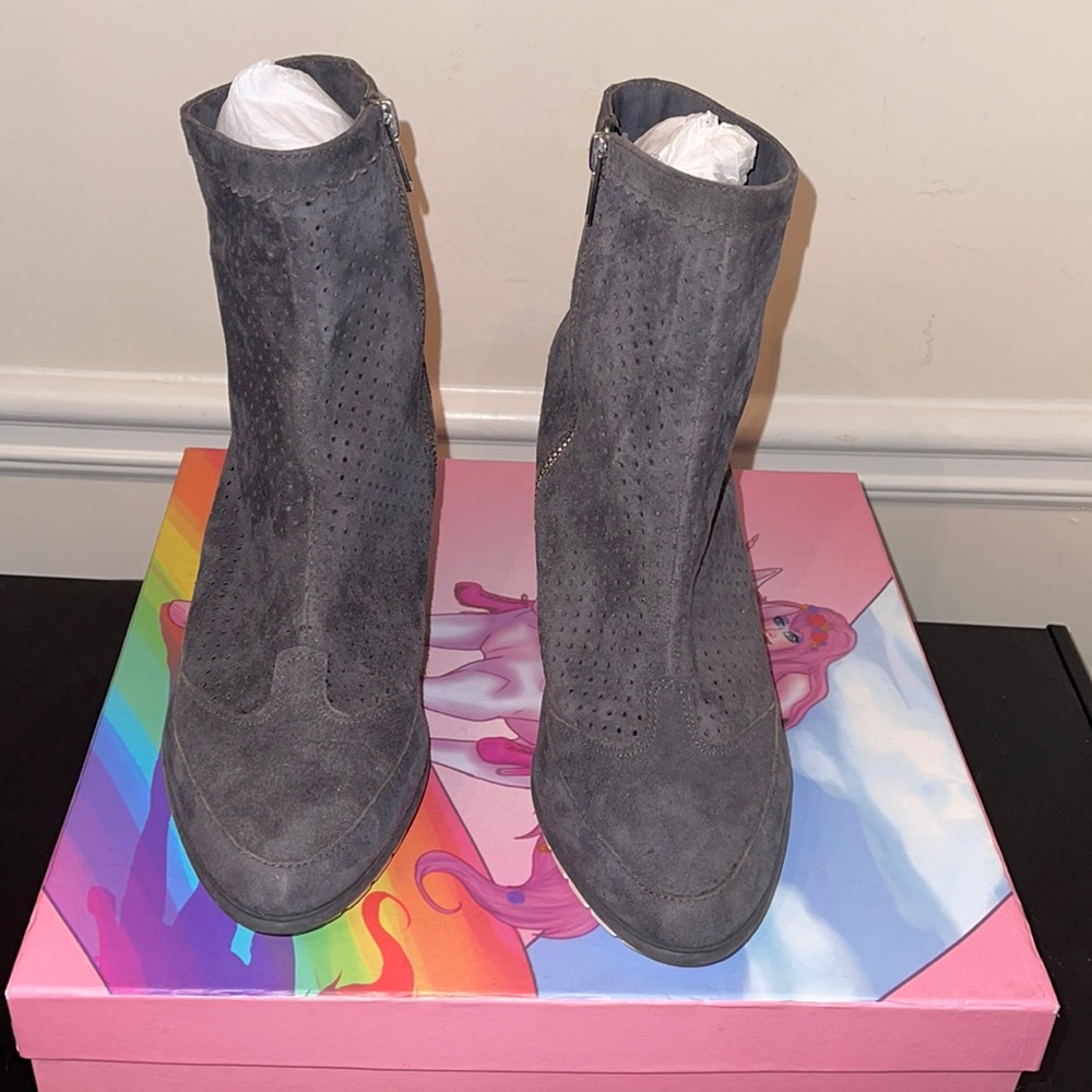 Adam Tucker wedge boots